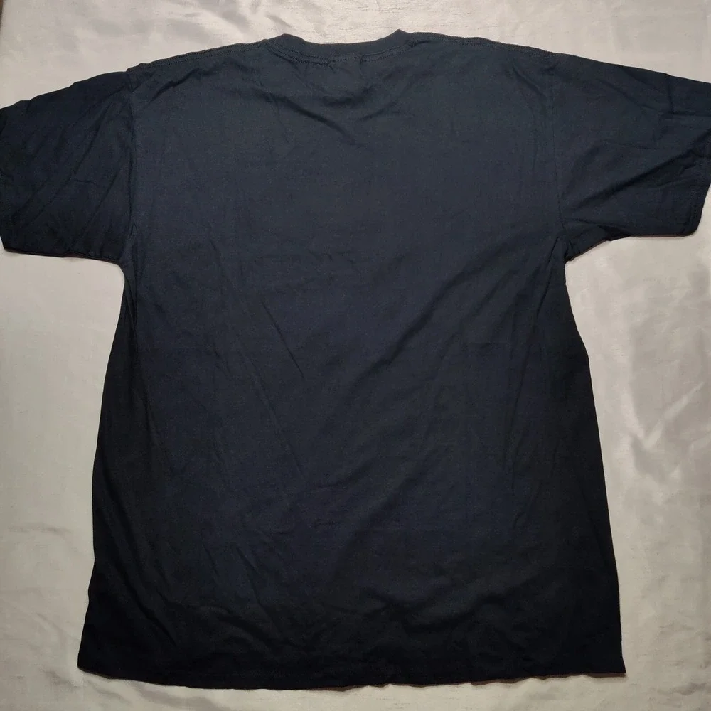 SAWDUST IS MAN GLITTER Men Size 2XL Black Ring Spun‎ Cotton S/S T-Shirt NEW